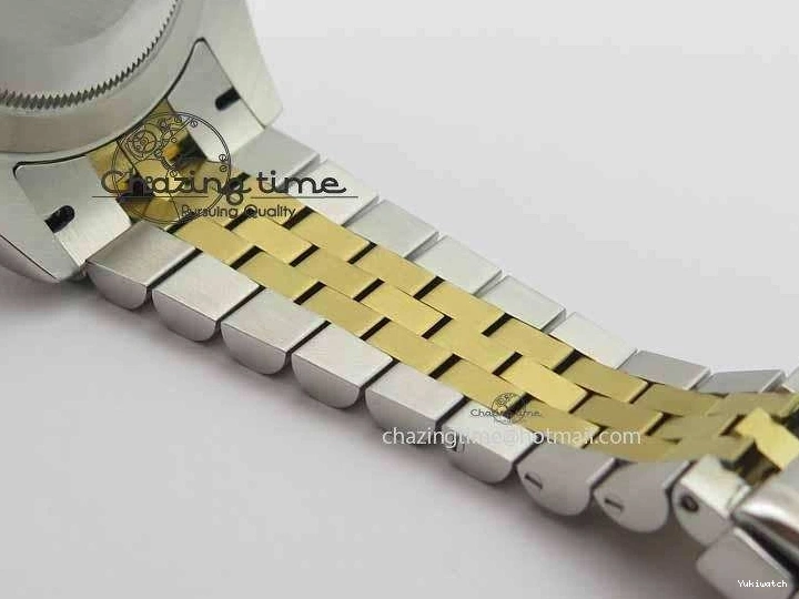 YG Best Edition Diam Maker On DateJust Black Bracelet A2813 BP SS 41mm II Dial Jubilee 0423